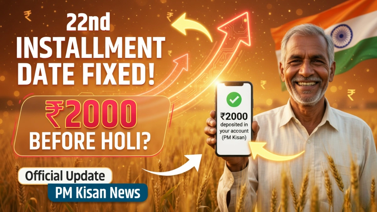 PM Kisan 22nd installment